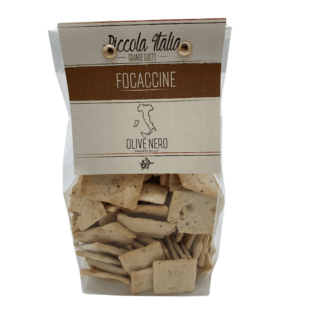 Focaccine Olive Nero