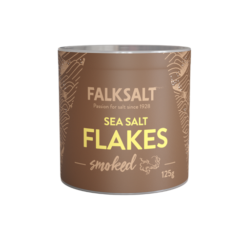 Smoked sea salt flakes