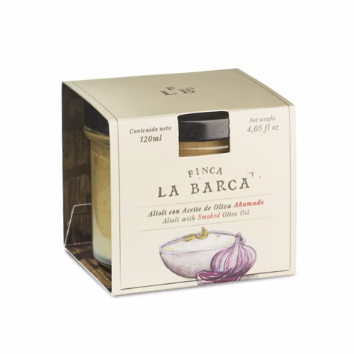 Finca La Barca aioli met gerookte olijfolie 110gram