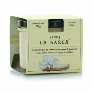Finca La Barca geitenkaas spread met gerookte paprika 110 gram