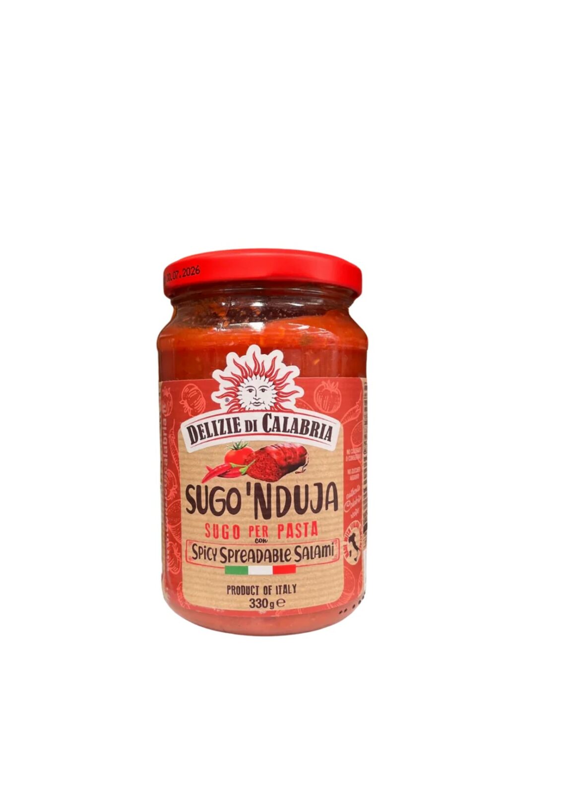 Delizie Sugo per Pasta con Nduja 330 g