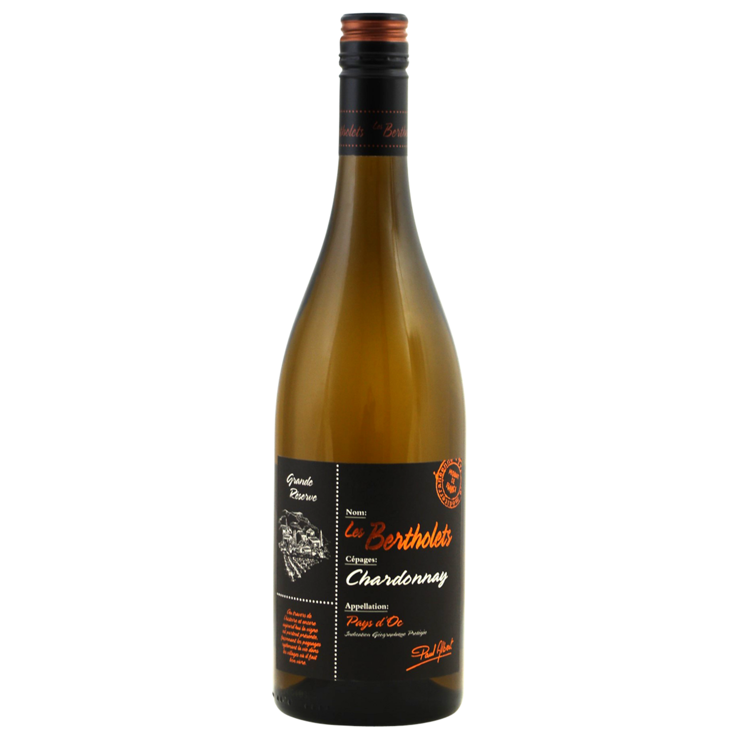 Les Bertholets Grande Réserve Chardonnay
