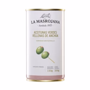 La Masrojana Gevulde Manzanilla Olijven met ansjovis 150g