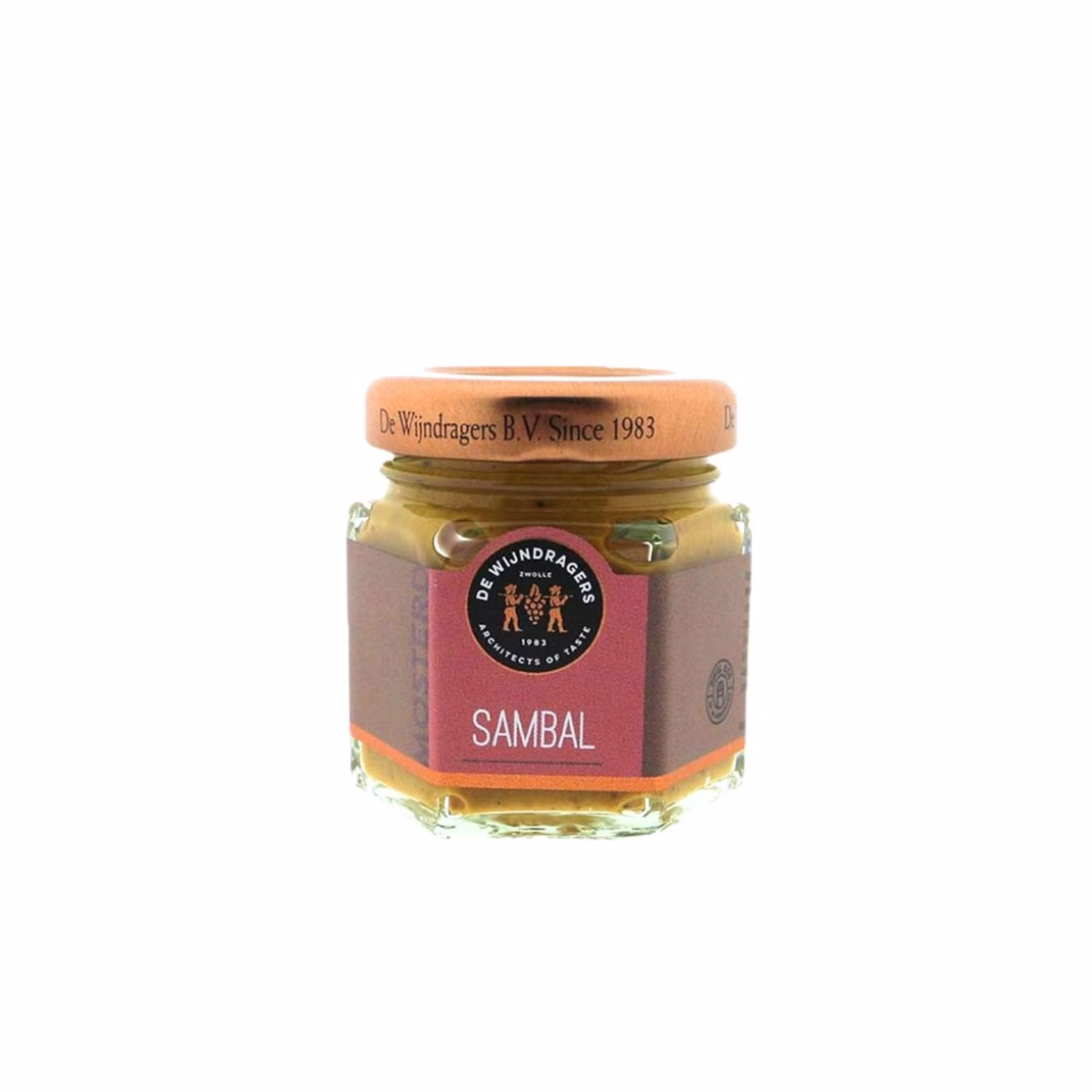 Wijndragers Sambalmosterd Mini 45 gram